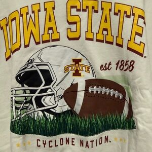 Iowa State Oversized Pullover GAMEDAY SOCIAL Sweatshirt Size Small